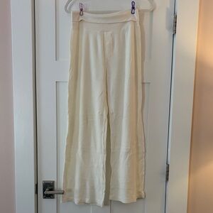 Wheat Cream Light Weight Thermal Weave Lounge/ Beach Pants